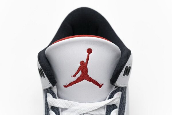 CZ6431-100 Air Jordan 3 Retro Fire Red Denim - Image 8
