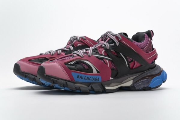 542436 W1GB7 5482 Balenciaga Tess S.Black Purplish Red - Image 6