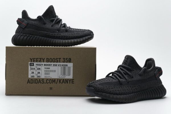 FU2660 adidas Yeezy Boost 350 V2 Black Reflective - Image 10