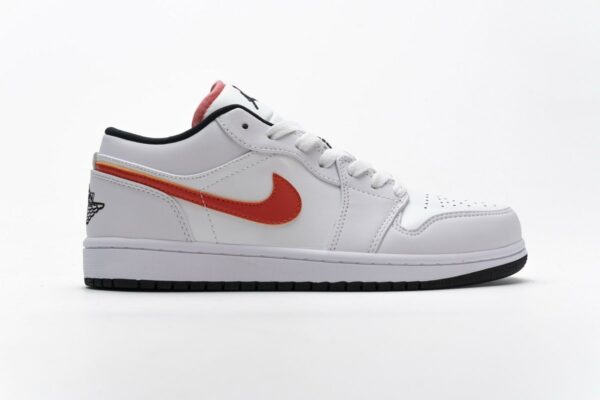 CW7009-100 Air Jordan 1 Low White Multi-Color - Image 10