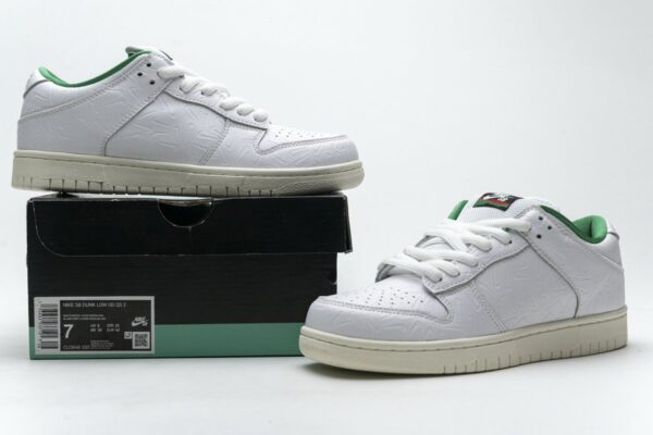 CU3846-100 Ben-G x Nike SB Dunk Low OG QS 2 Lucid Green - Image 2