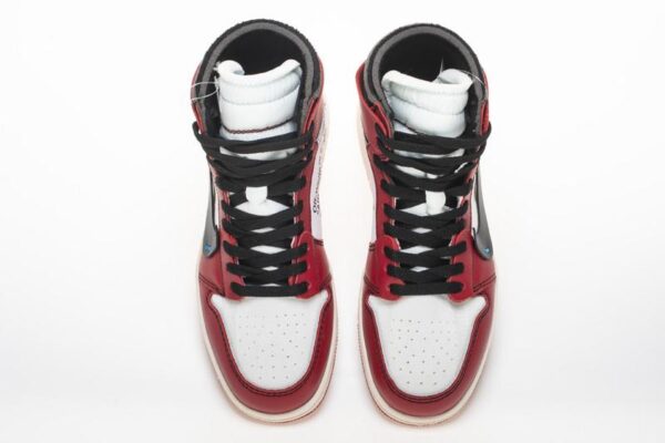 OFF-WHITE x Air Jordan 1 High OG 10X“Chicago”AA3834-101 - Image 10