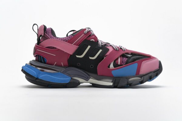 542436 W1GB7 5482 Balenciaga Tess S.Black Purplish Red - Image 8