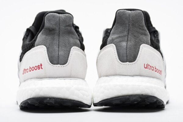 EF0720 adidas Ultra Boost S&L Black Grey Four Red Real Boost - Image 4